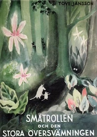 Portada de Los Mumins y el Gran Diluvio | Imagen: Tove Jansson/Wikimedia