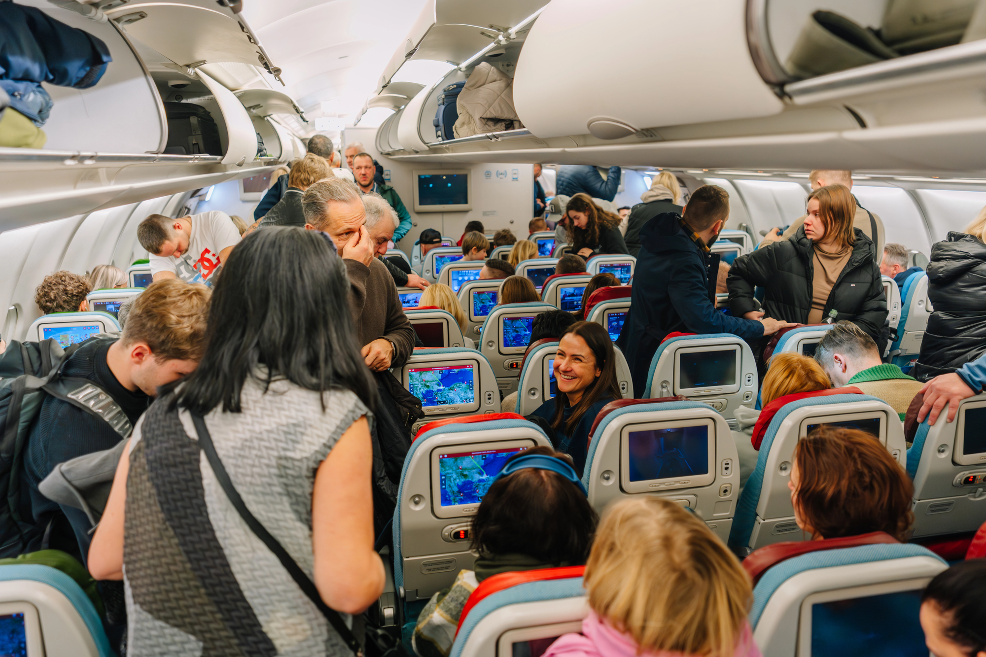 Nuevas multas para pasajeros impacientes en vuelos.