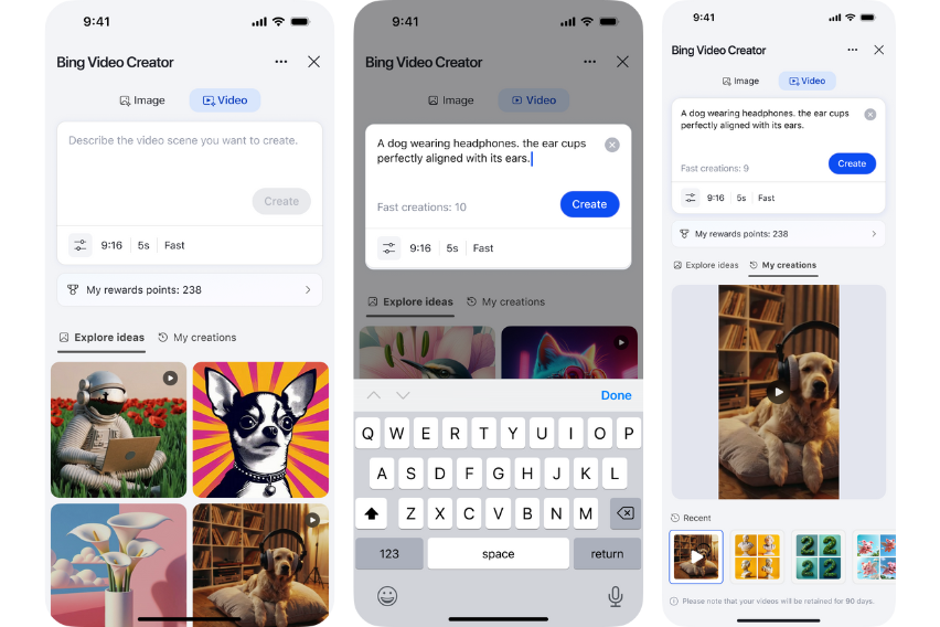 Imagen: Bing Video Creator