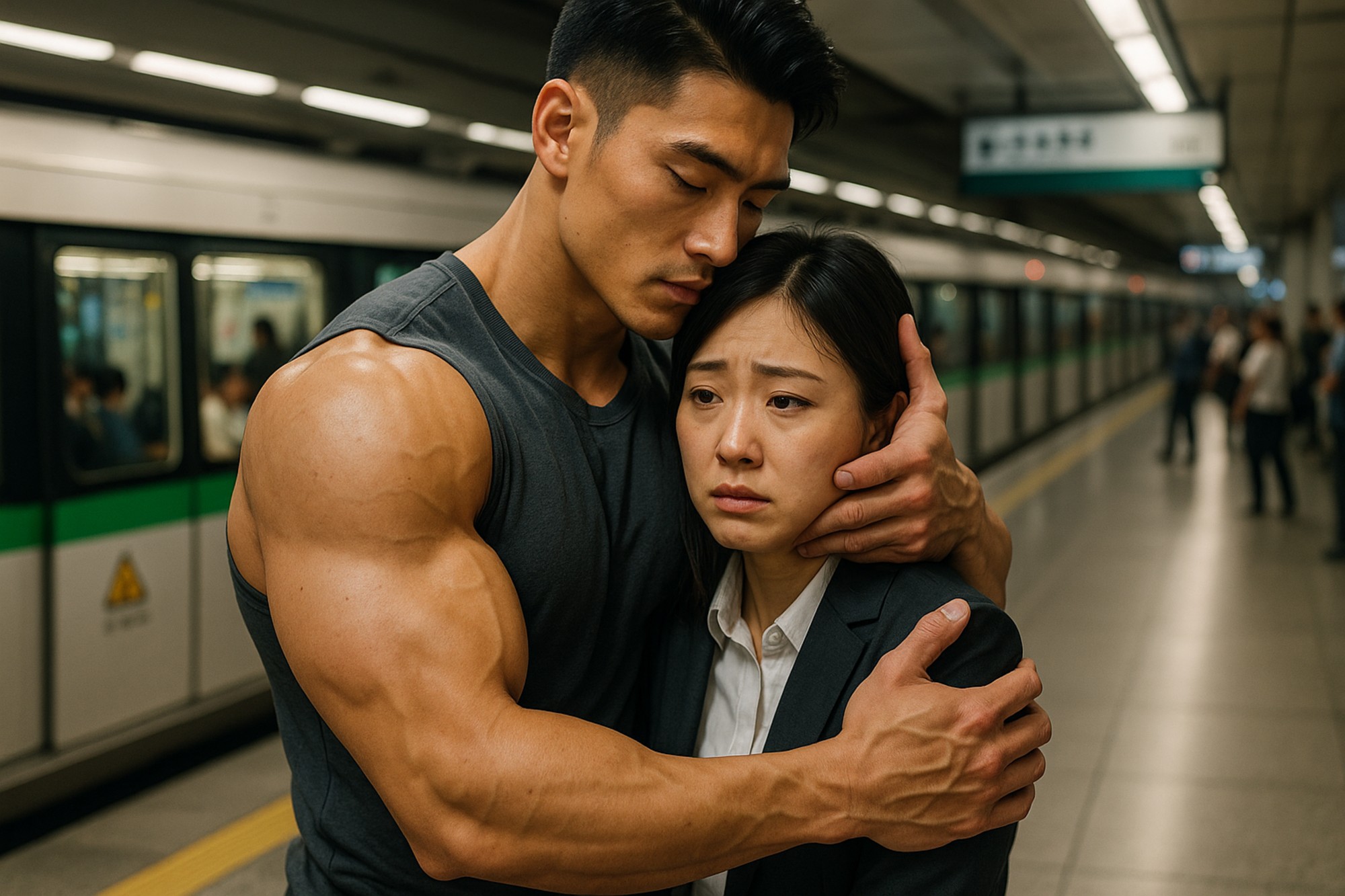 ¿Por qué mujeres pagan abrazos a “man mums” en China?