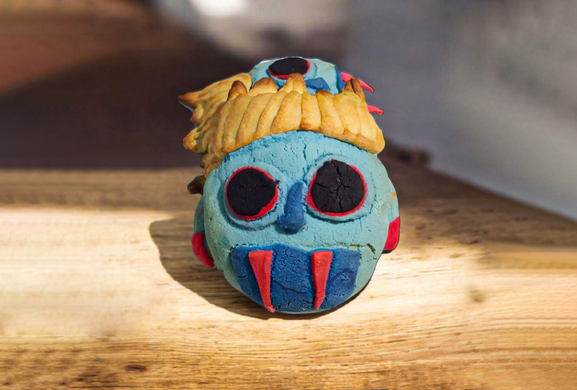 Una Tlaloconcha recién sacada del horno.