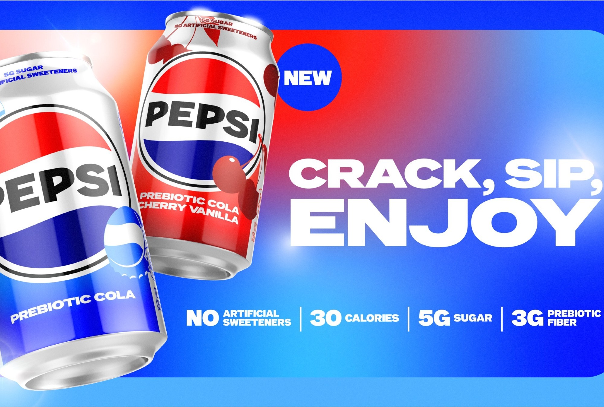 Pepsi lanza la primera cola probiótica.