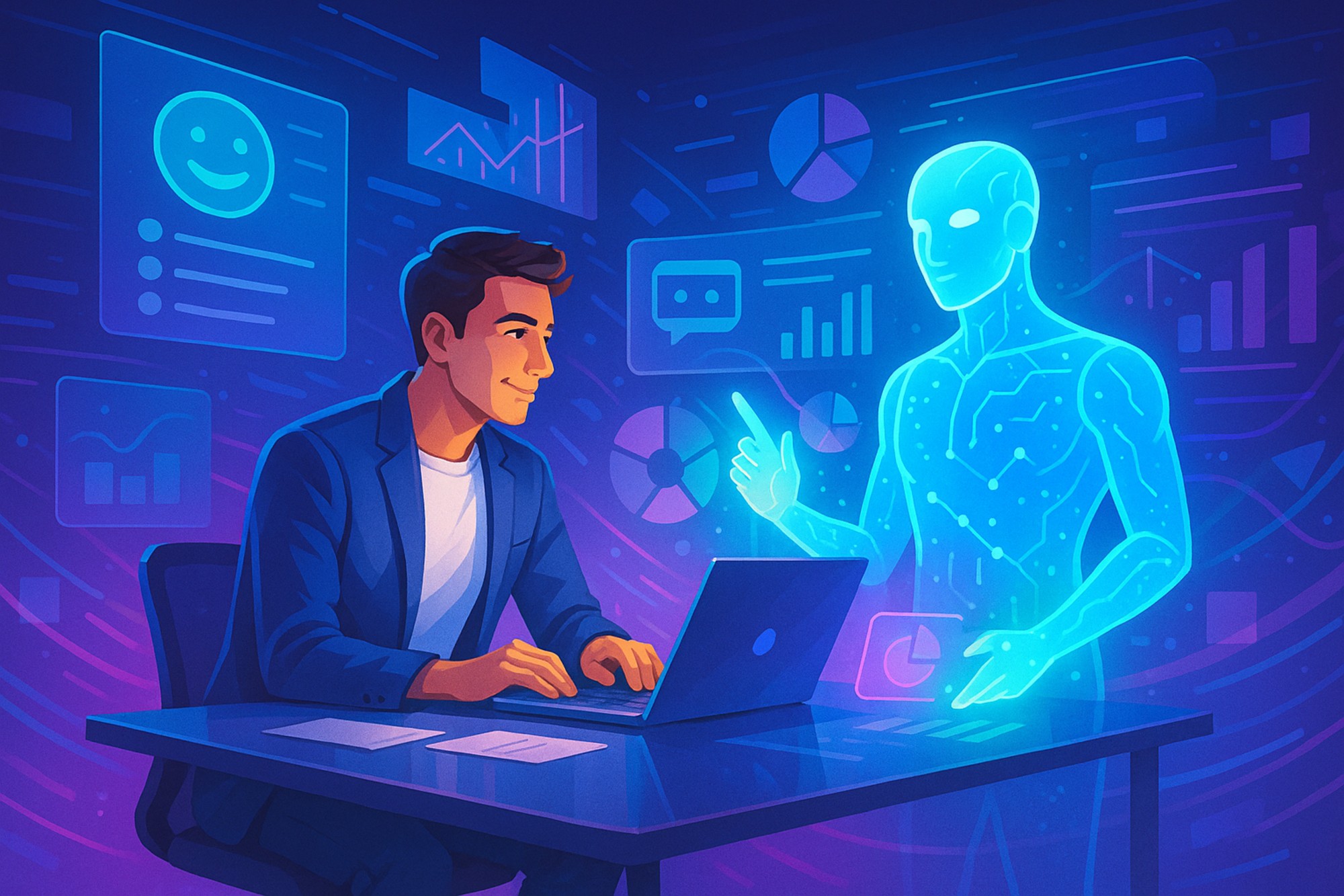 ¿El futuro del emprendimiento se escribe con IA?