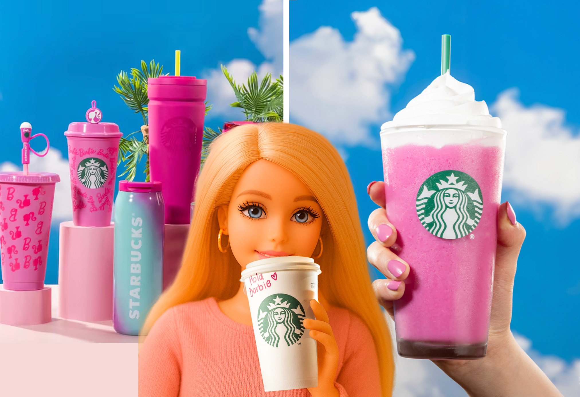 Barbie y Starbucks