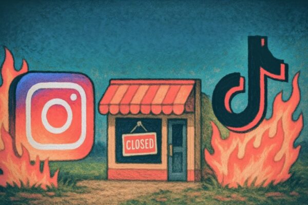 ¿Por qué Instagram y TikTok están matando negocios de un día para otro?