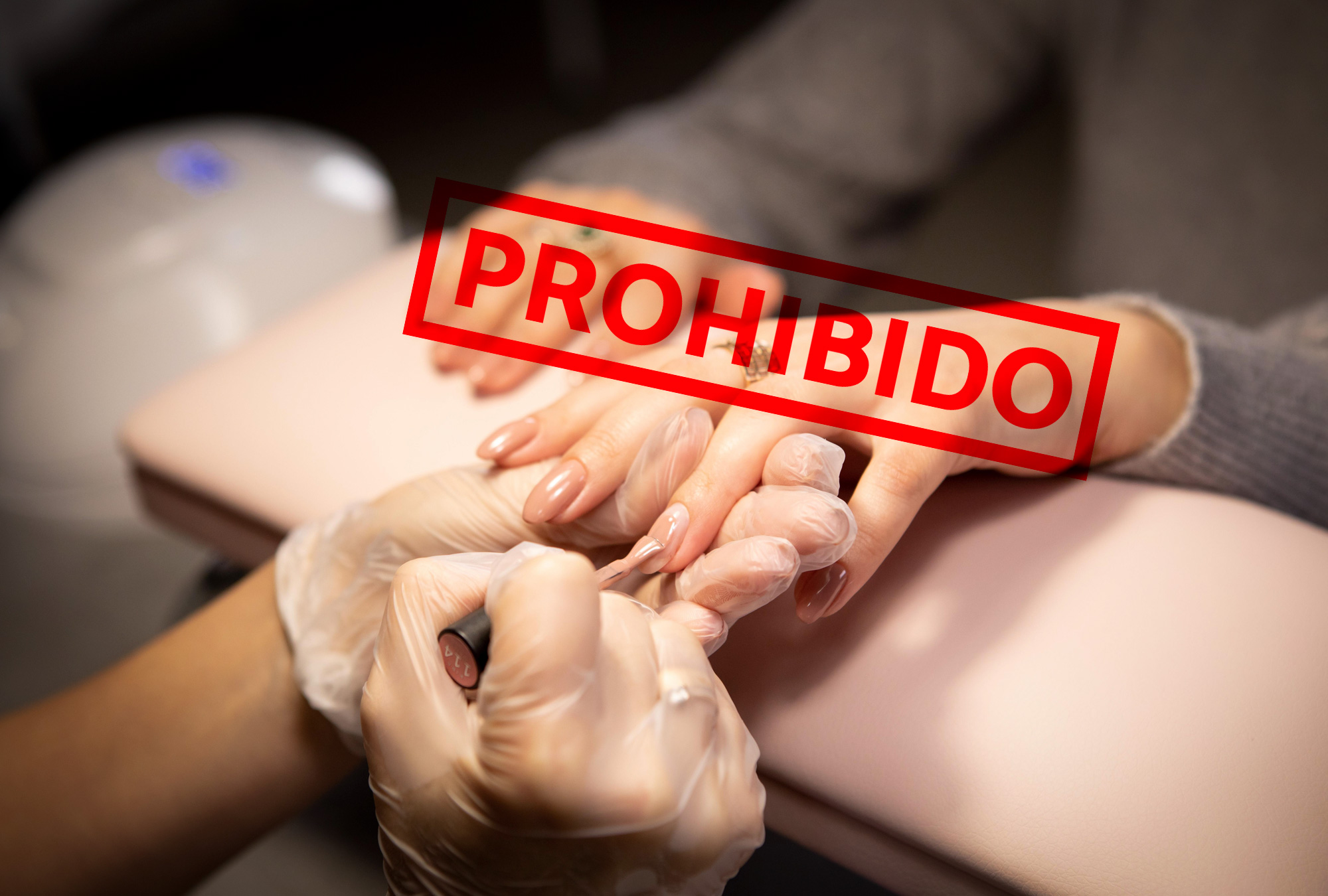 Sustancias tóxicas en esmalte de uñas