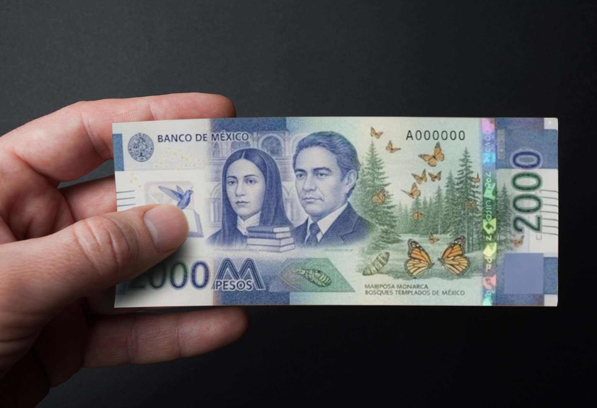 Billete de 2000 pesos