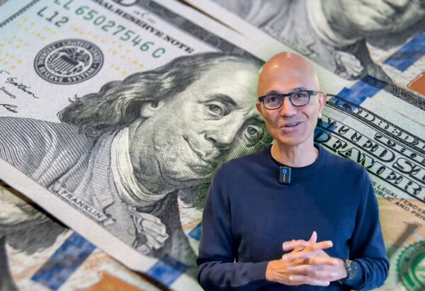 Satya Nadella gana 96.5 millones de dólares en 2025, su mayor paquete salarial