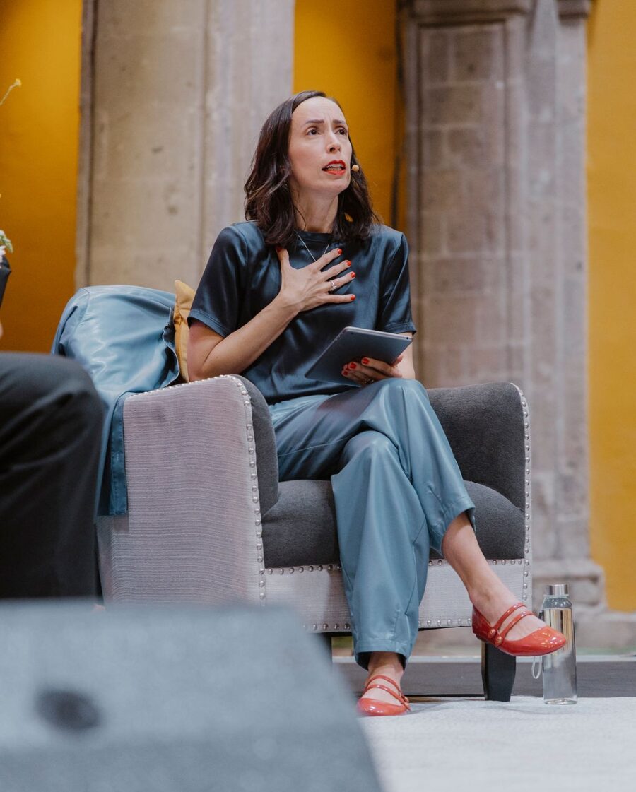 Úrsula Quijano, directora de Laboratoria México, durante la celebración del décimo aniversario del programa | Imagen: Cortesía
