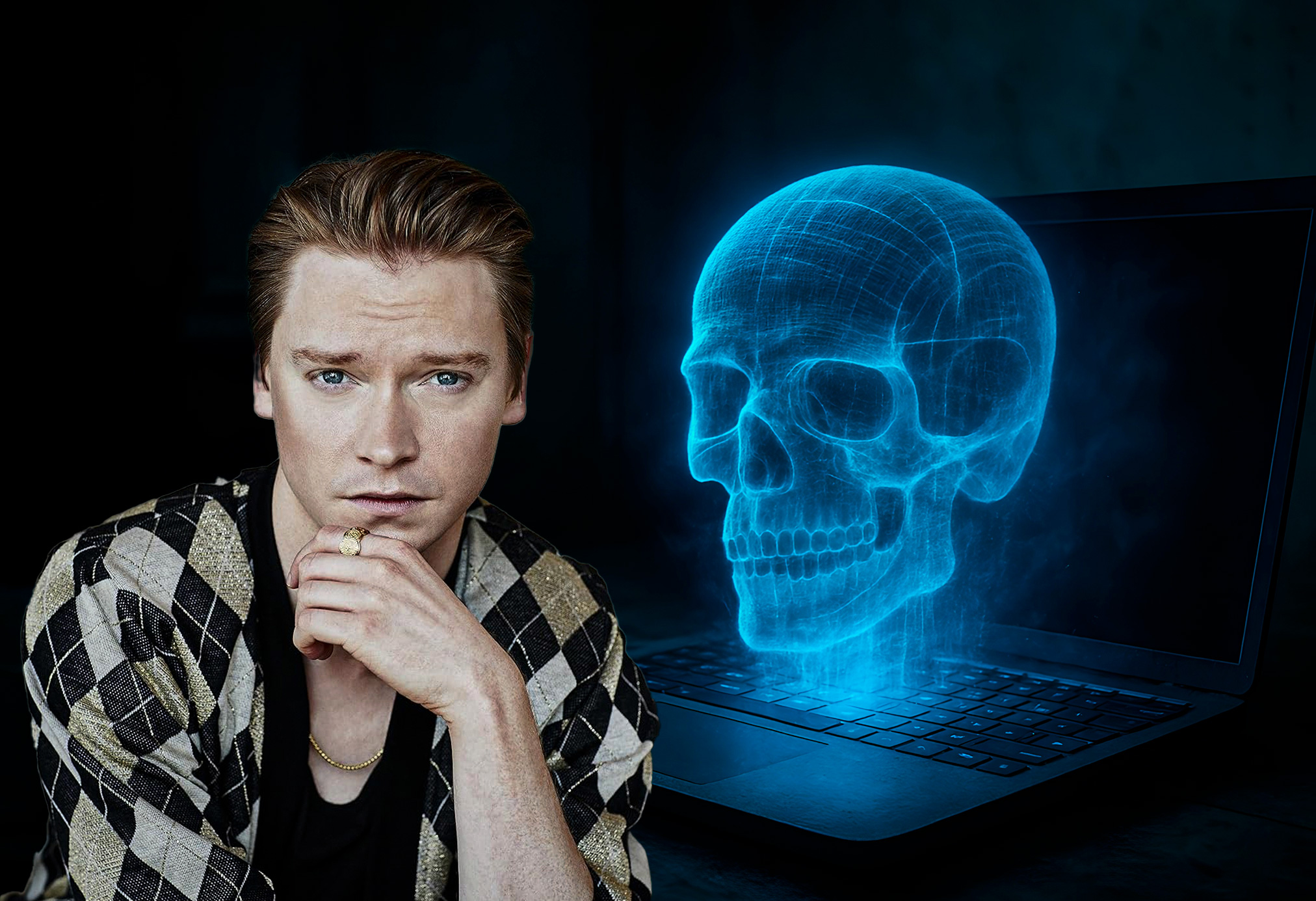 Calum Worthy es cofundador de la aplicación de IA 2wai.