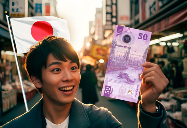 Billete de ajolote: la curiosa historia de los 50 pesos mexicanos que comentan en Japón