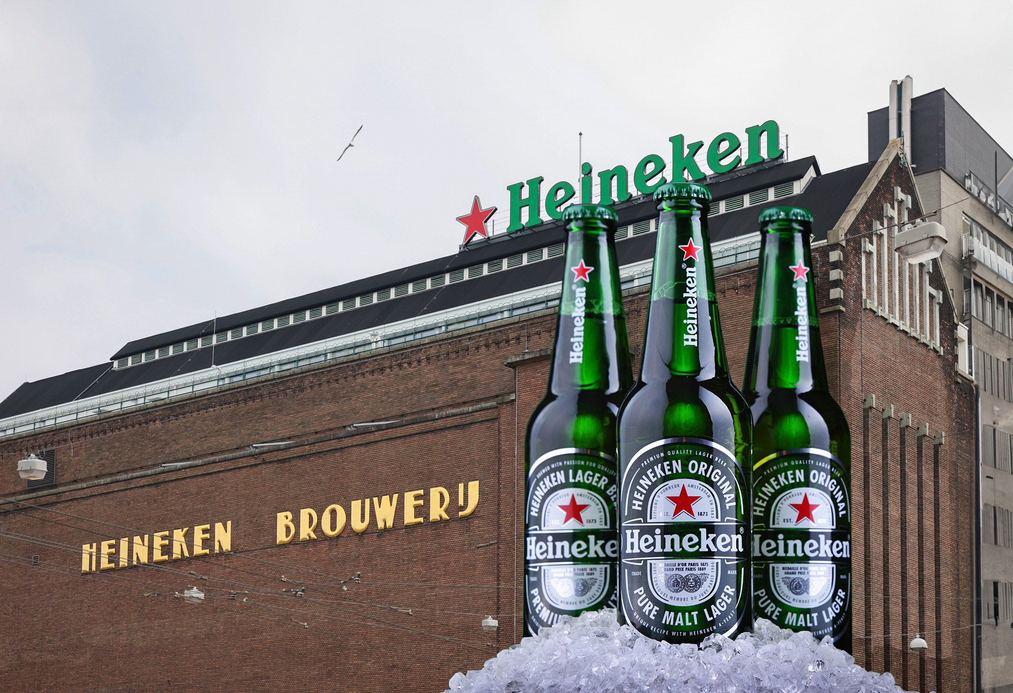 150 años de Heineken: la historia detrás de la cerveza verde más famosa del mundo.