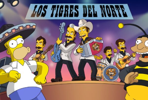 ¡México conquista ‘Los Simpson’! Iñárritu, Humberto Vélez y Los Tigres del Norte llegan a Springfield: VIDEO