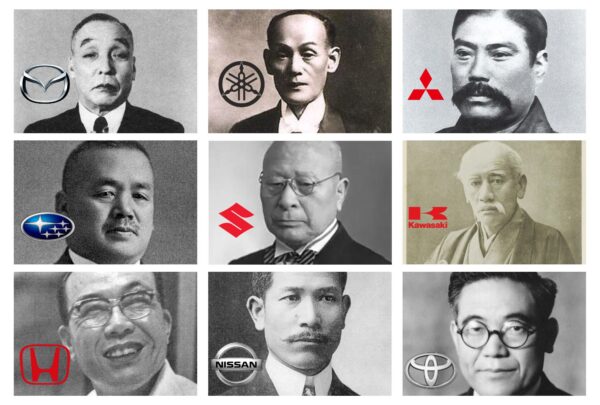 Los 9 padres japoneses de la movilidad: Honda, Toyota, Nissan y más