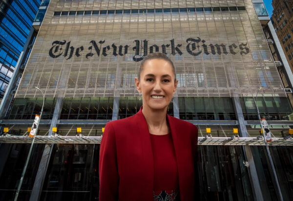 Claudia Sheinbaum entre las personas con más estilo de 2025 en The New York Times