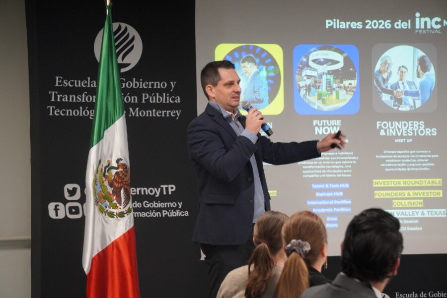 Thomas Michael Hogg, CEO de incMTY | Imagen: Cortesía tec de Monterrey
