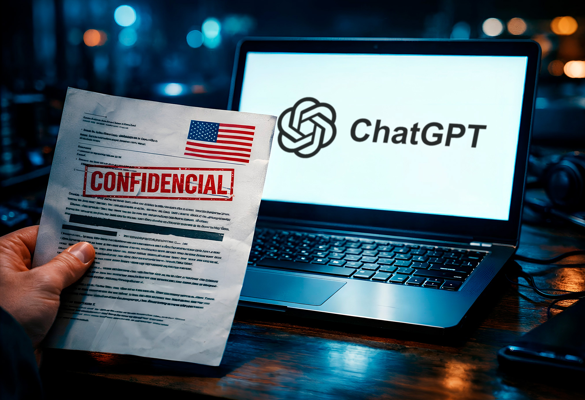 Cómo un director federal filtró archivos oficiales en ChatGPT