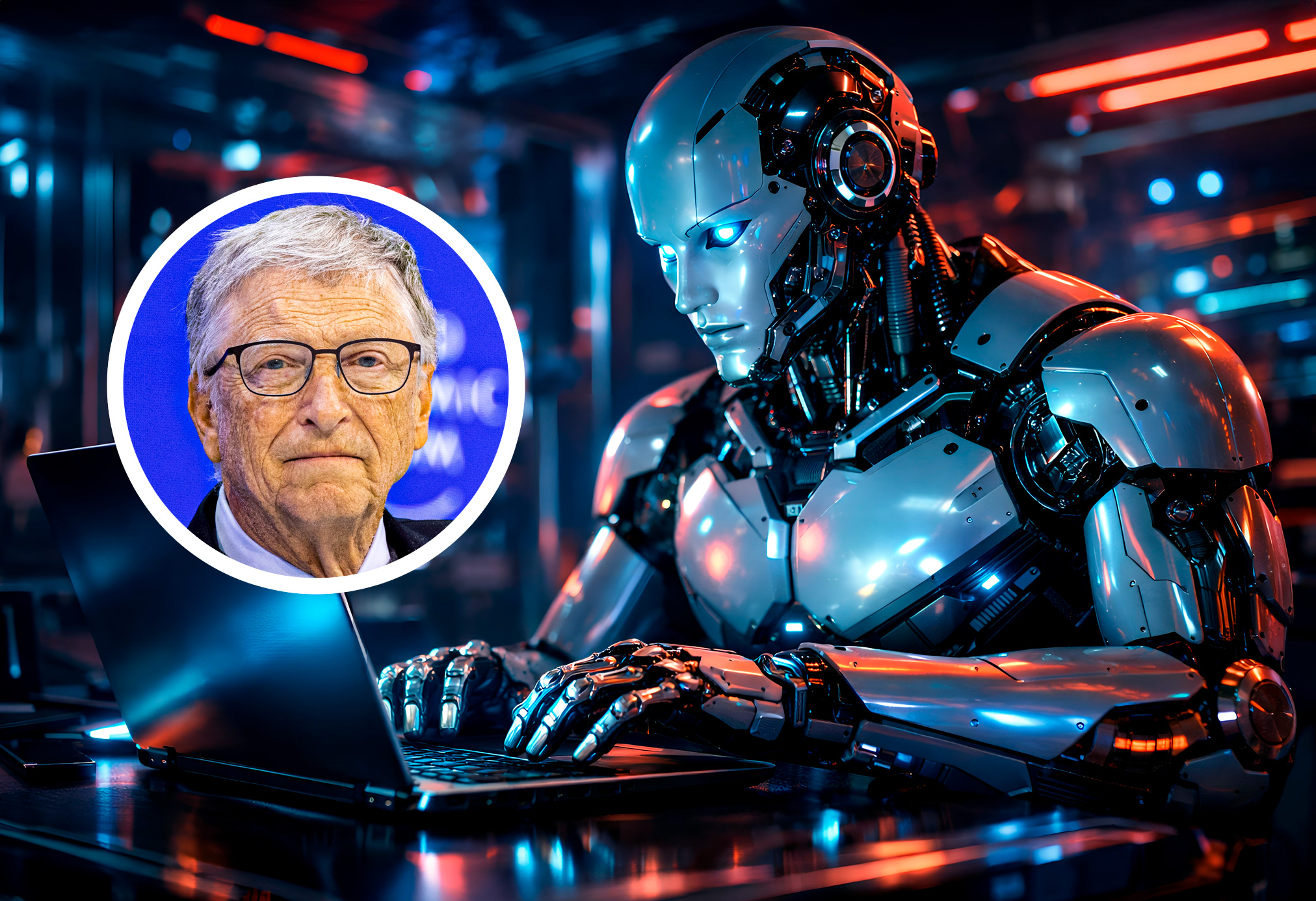 Gates advierte que la IA será la innovación con mayor impacto social en la historia de la humanidad.