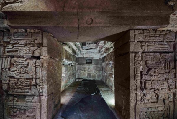 Hallan en Oaxaca una tumba zapoteca del año 600 con murales y símbolos de poder (VIDEO)