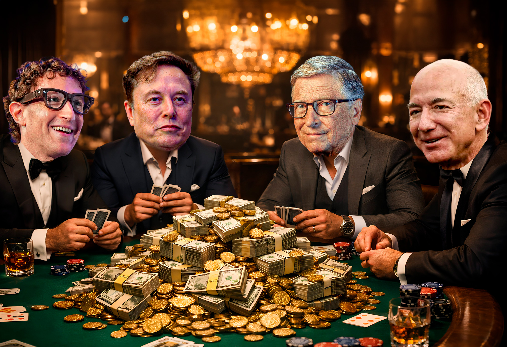 La riqueza extrema de los multimillonarios crece tres veces más rápido que antes.