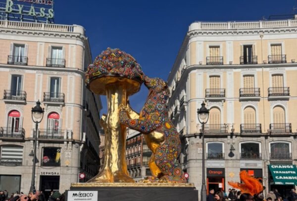 El arte wixárika de Nayarit conquista Madrid con una pieza monumental