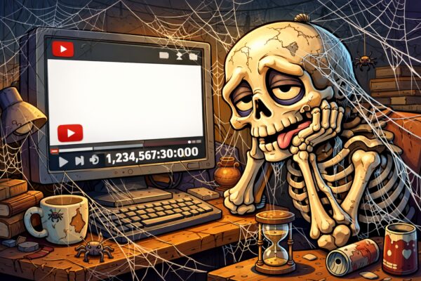 Alguien subió un video en blanco de YouTube de 140 años