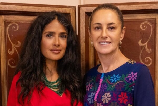 Sheinbaum y Salma Hayek impulsan nuevos incentivos para cine y series en México