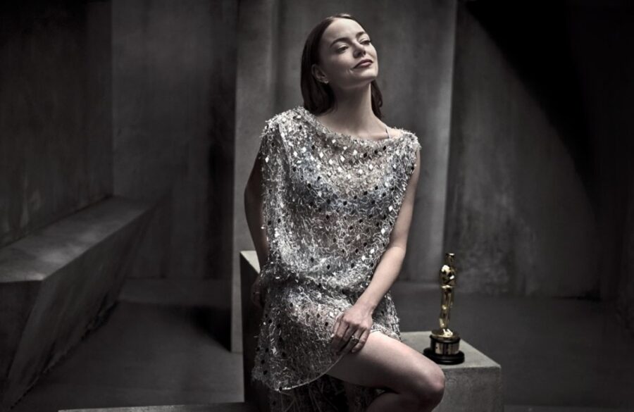 La iluminación y rapidez son clave en su técnica (Emma Stone) | Imagen: Mark Seliger