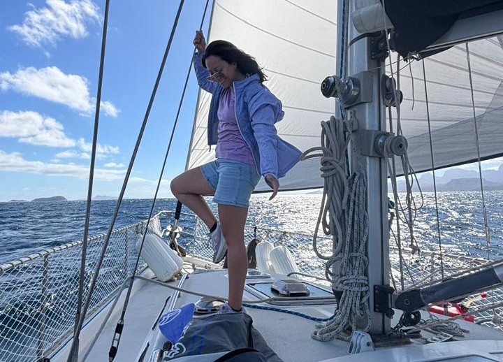 Nomadismo en el mar: la historia de Renan y Fernanda | Imagen: Cortesía