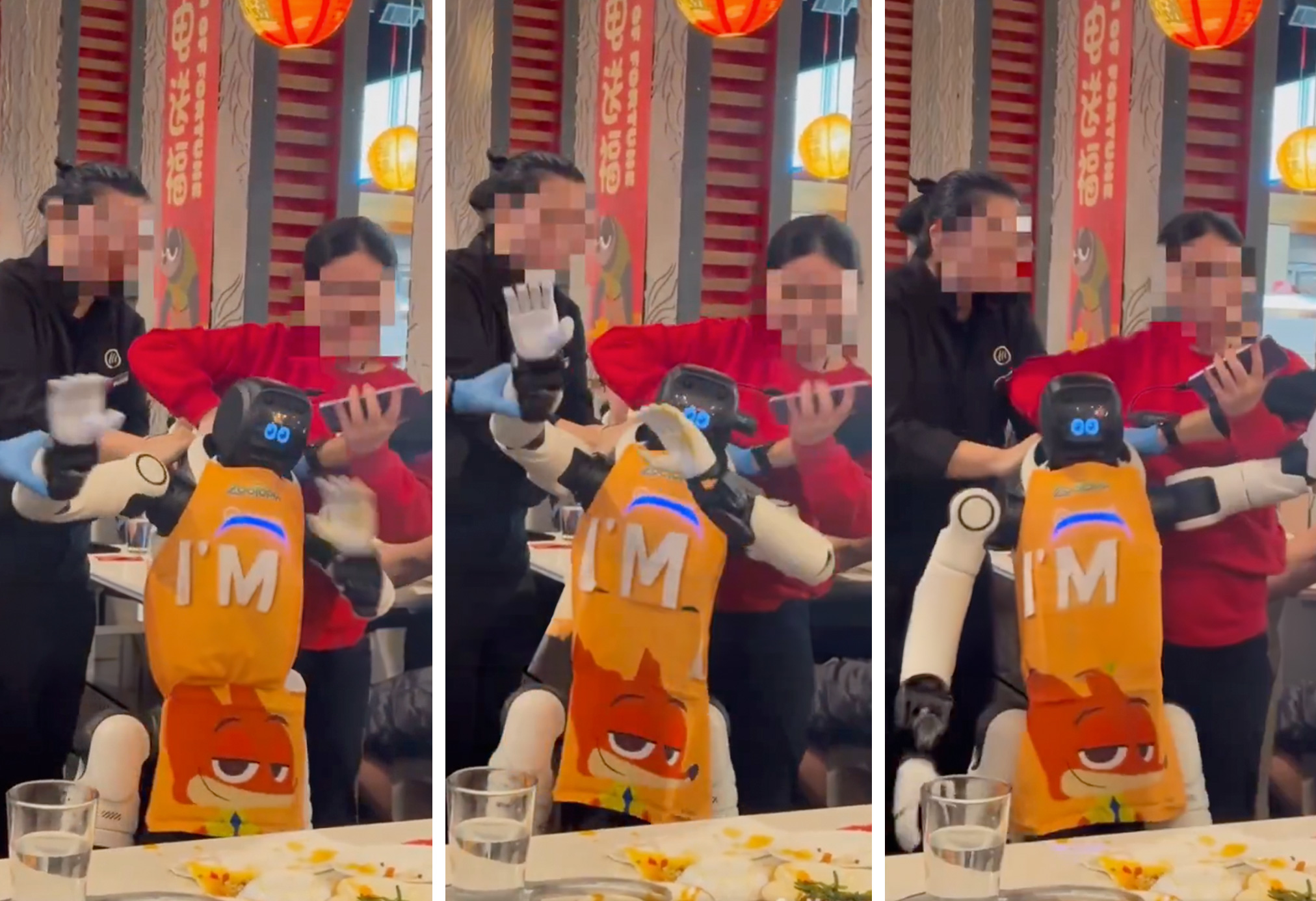 Robot bailarín