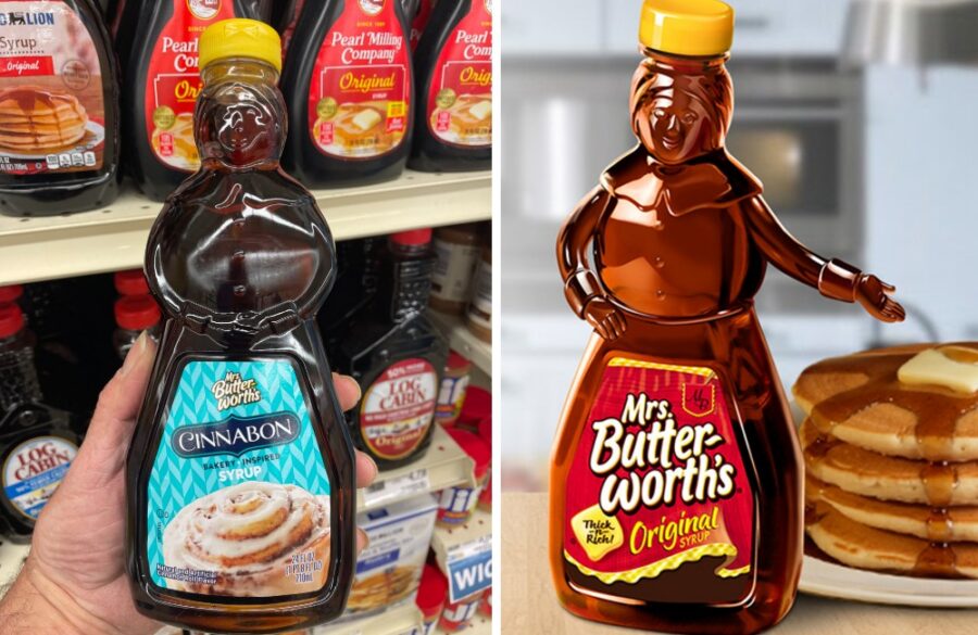 La botella de Mrs. Butterworth no ha cambiado pese a protestas | Imagen: Conagra Brands