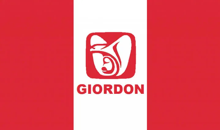 Logo de la empresa Giordon "inspirado" en el del IMSS | Imagen: Giordon