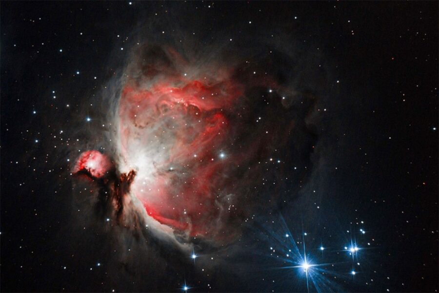 Los resultados de su tesis doctoral revelaron datos inéditos sobre los procesos de formación y destrucción de polvo en ambientes nebulares, e incluso hallaron indicios indirectos de creación planetaria en el corazón de Orión | Imagen: Gaceta UNAM