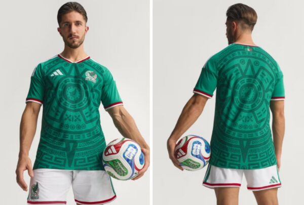 La playera de México para 2026 revive la Piedra del Sol y conecta pasado y futuro