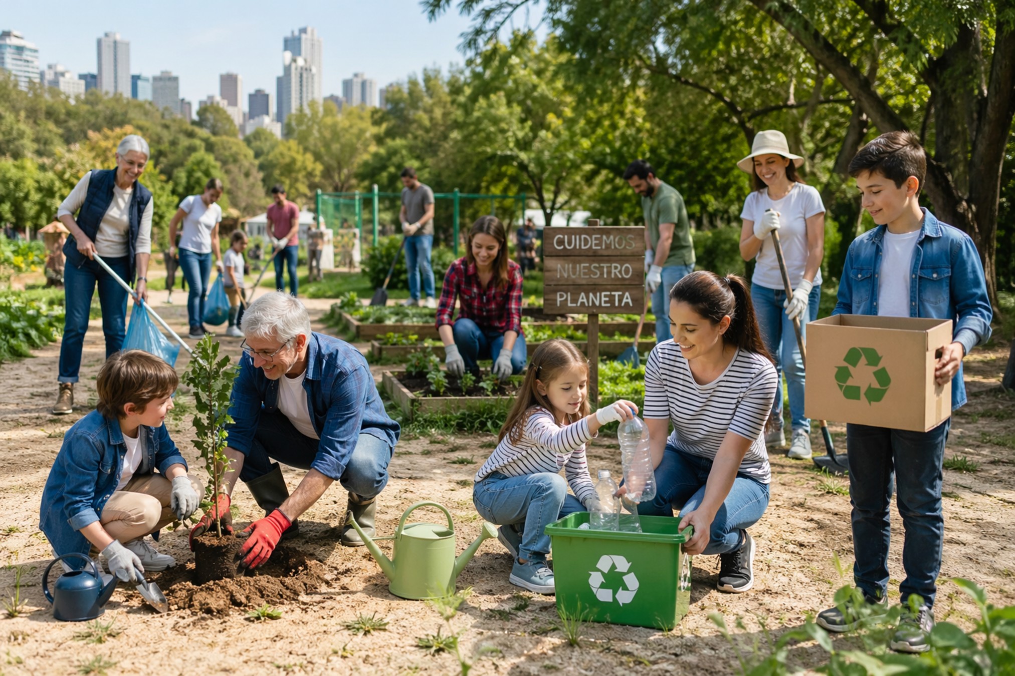 Gen X lidera en reciclaje y sustentabilidad.