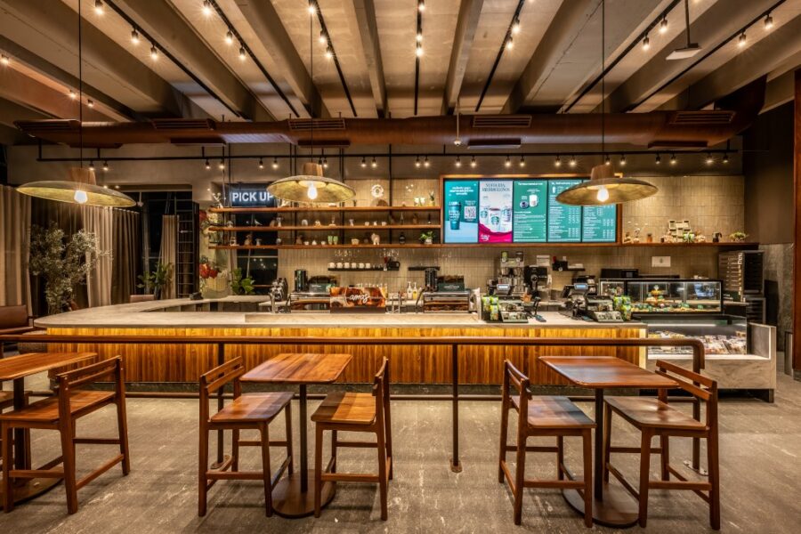 La nueva cafetería insignia de Starbucks está ubicada en la colonia Mezquitán, en Guadalajara | Imagen: Cortesía