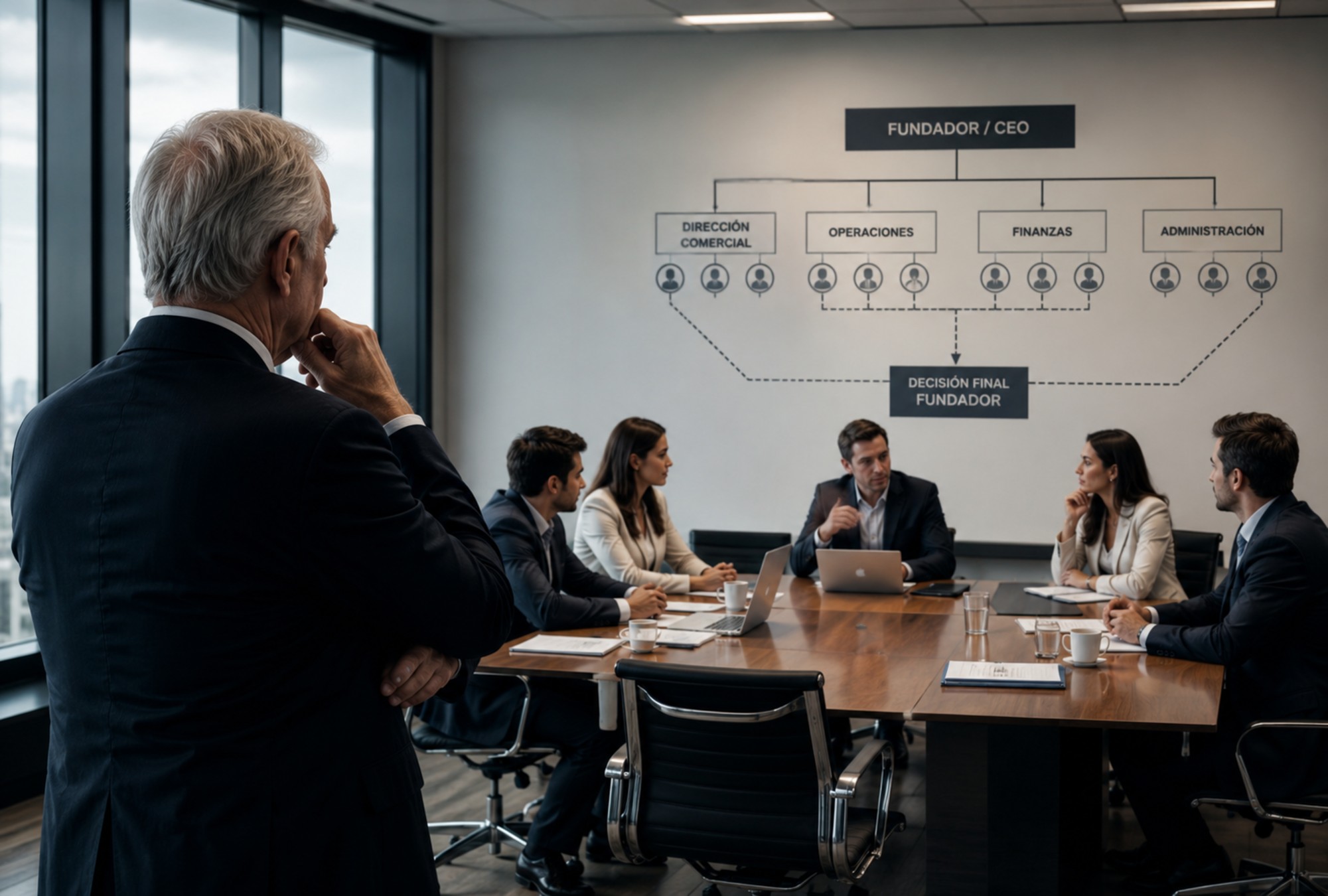 La dependencia excesiva del fundador puede poner en riesgo la continuidad de una empresa familiar.