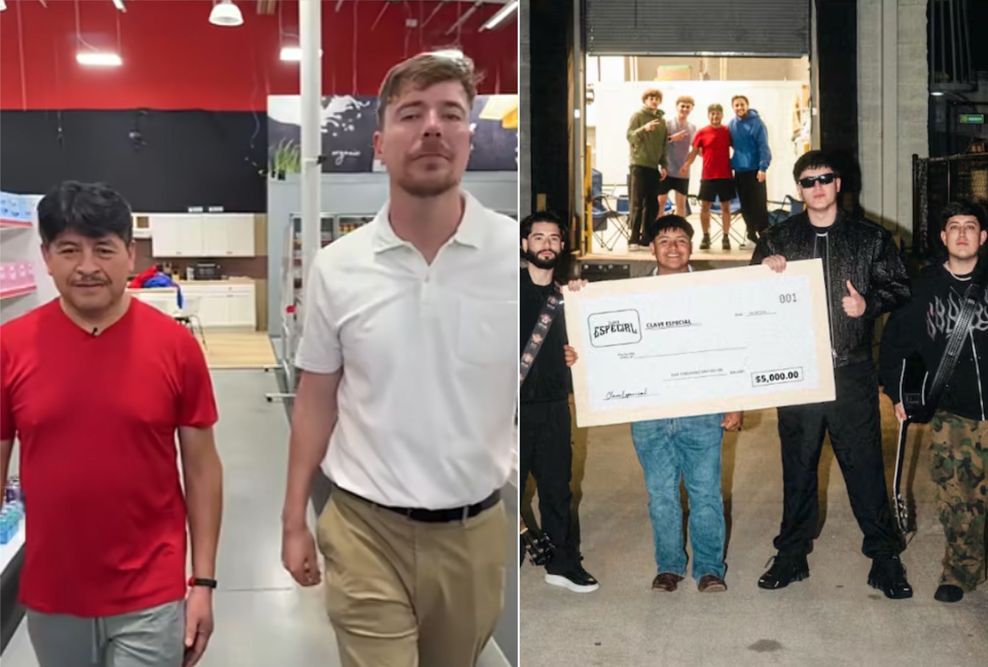 MrBeast grabó Juan un trend viral que ya supera 11 millones de vistas.