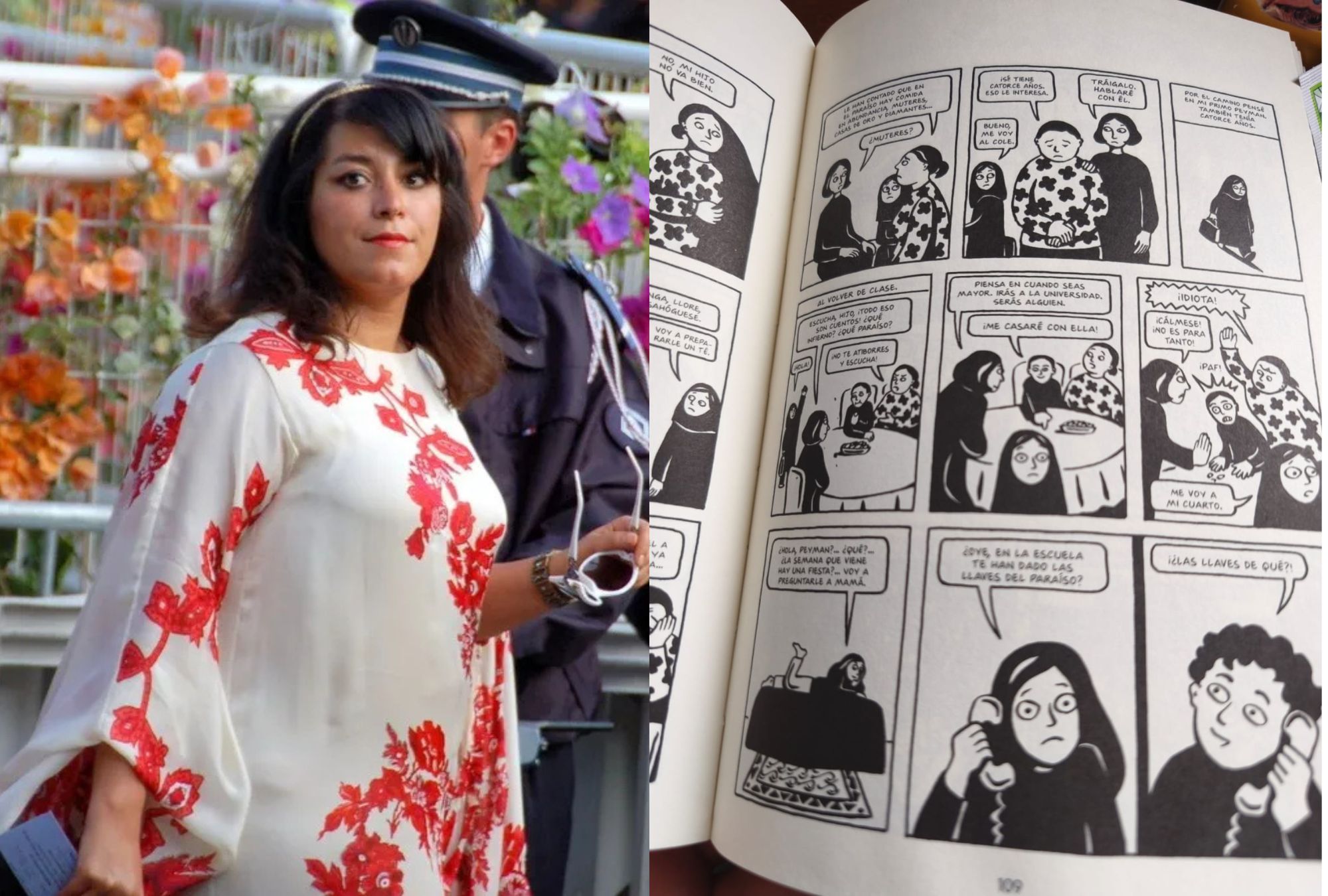 Marjane Satrapi revolucionó la novela gráfica con Persépolis.