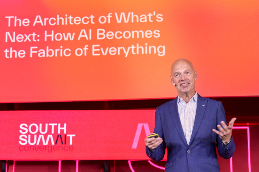 Sebastian Thrun durante su participación en South Summit Madrid | Imagen: South Summit 2026