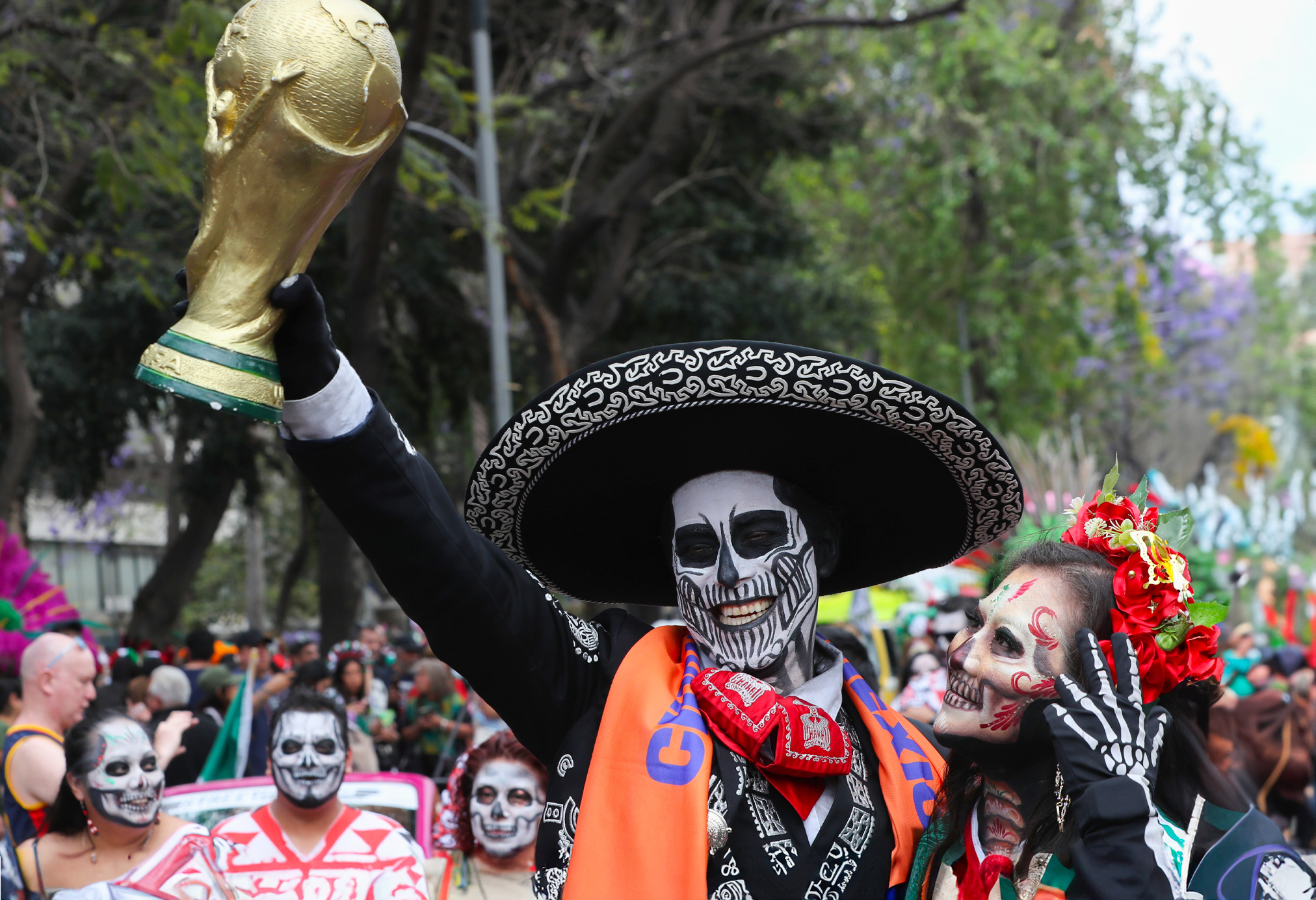 Desfile de Día de Muertos por el Mundial 2026