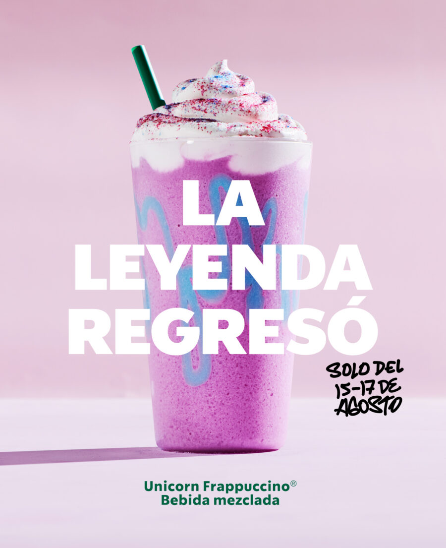 La bebida estará disponible en México exclusivamente del 15 al 17 de agosto de 2026 | Imagen: Cortesía
