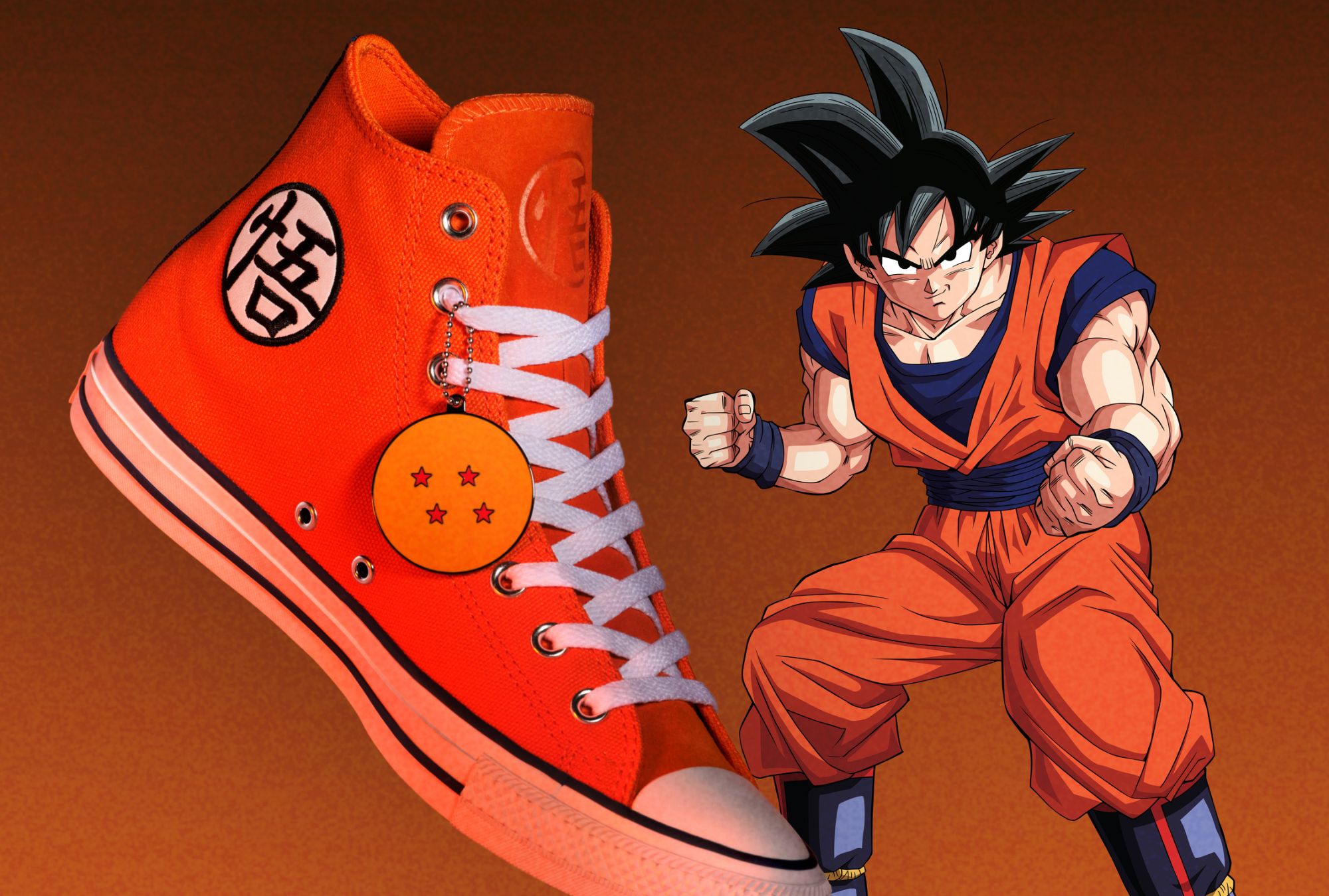 La colección transforma las siluetas Chuck Taylor All Star y Chuck 70 con personajes de Dragon Ball Z.