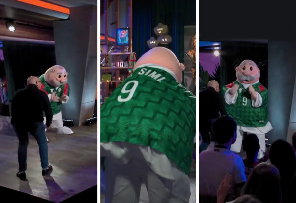 ¡Sacó los prohibidos! Dr. Simi baila en el programa de James Corden y conquista Estados Unidos por el Mundial 2026