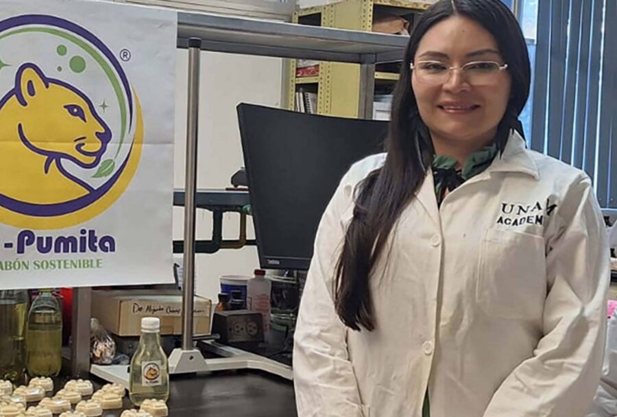 La iniciativa combina química verde, economía circular y educación ambiental en la UNAM | Imagen: DGCS UNAM