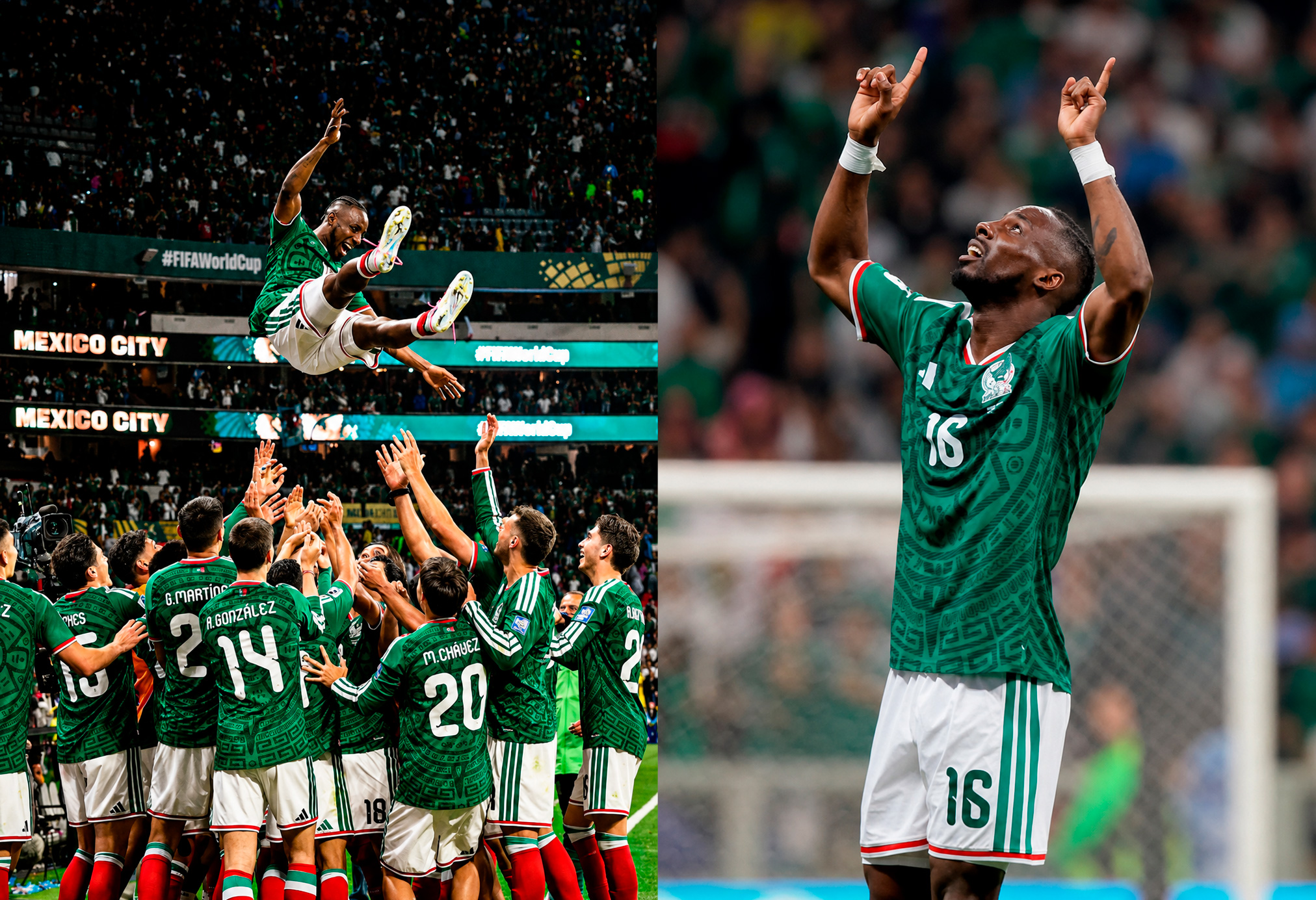 México gritó tan fuerte el gol de Quiñones que los sismógrafos lo registraron.