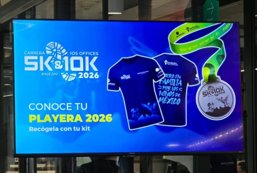 Carrera IOS Offices 2026: empresas convierten el deporte en apoyo contra el cáncer infantil | Imagen: Cortesía