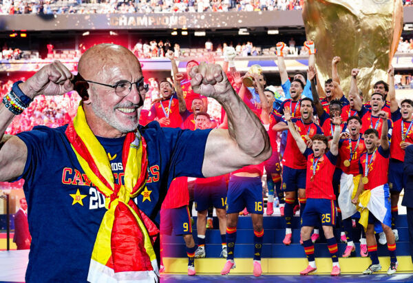 Luis de la Fuente tenía 50 años y estaba desempleado: hoy alza la Copa del Mundo con España