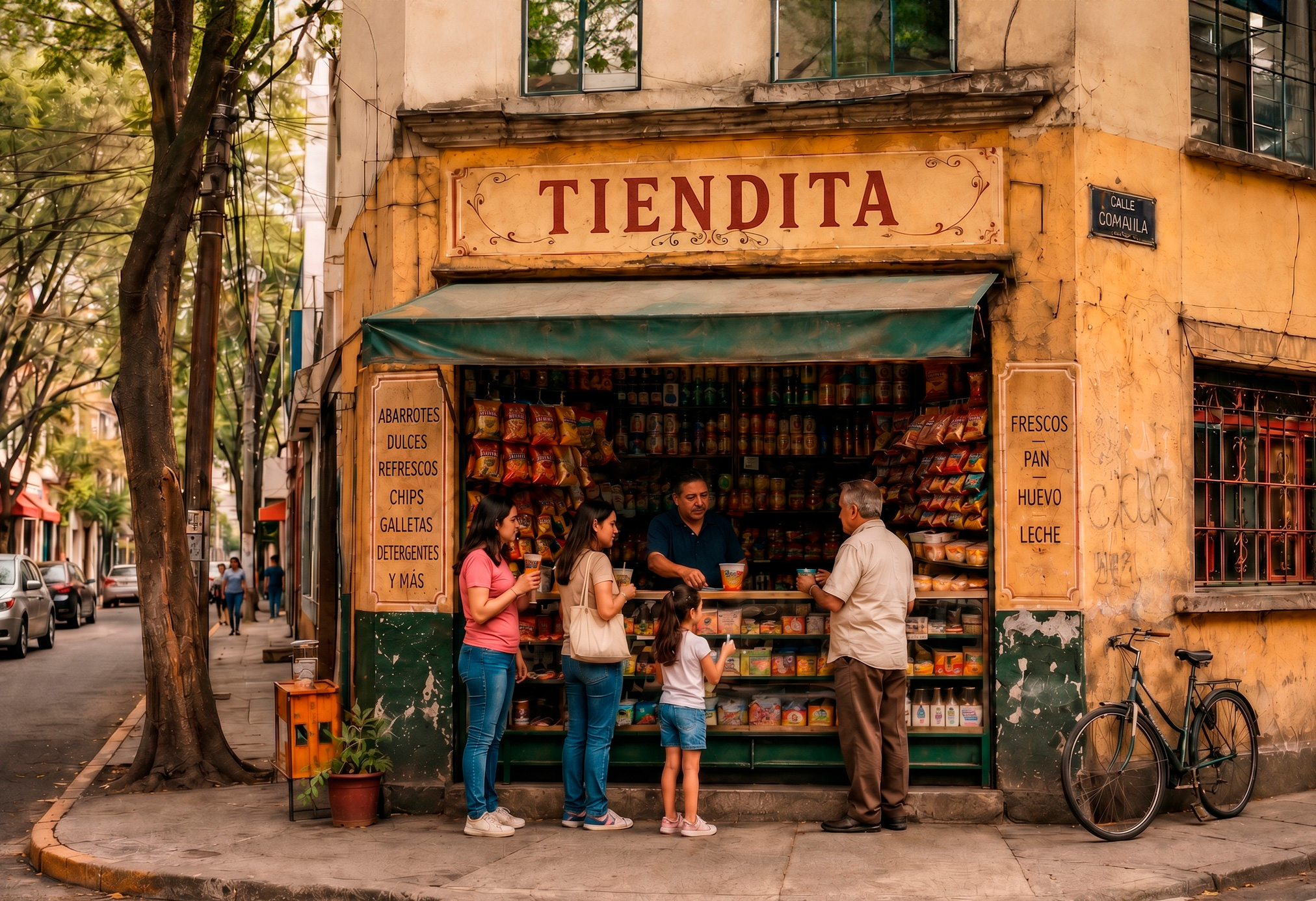 La tienda de barrio sigue dando una lección de negocio.