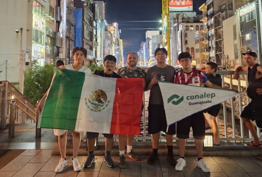 Mantarraya utiliza sensores para localizar al rival dentro del dojo de competencia | Imagen: Conalep